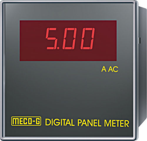  3 डिजिट प्रोग्रामेबल स्क्वायर शेप हाई-एफिशिएंसी इलेक्ट्रिकल पैनल मीटर 