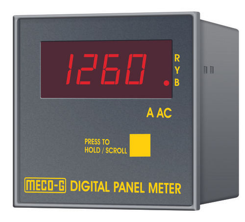 4 Digit Programmable Square Shape Three Phase Electrical Panel Meter