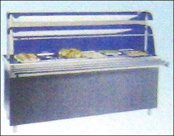 HOT COUNTERS WITH FOOD WARMER