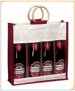 Jute Wine Bags