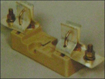 PORCELINE FUSE BASE FOR BLADE TYPE HRC FUSE