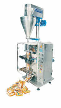 COLLAR TYPE AUTOMATIC POUCH PACKING MACHINE FOR DRY ITEMS