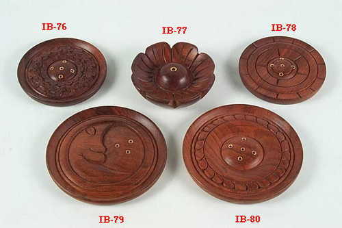 Wooden Incense Holders