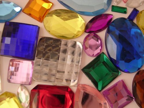 Facet Flat Back Gemstones