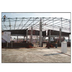 Steel Roof Structures Project By INDIAN ROOFING INDUSTRIES PVT. LTD.