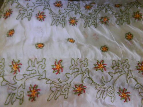 Nylon Embroidered Fabric