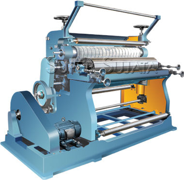 Vertical Type Single Face Paper Corrugating Machine