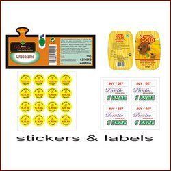 Printing Of Stickers & Labels