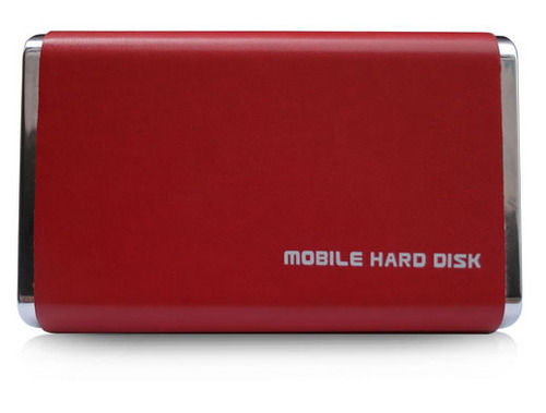 Leather Mobile Hard Disk Enclosure