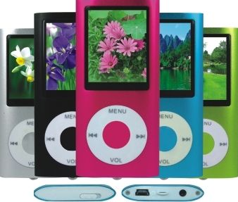 4 Generation Slim 1.8" TFT MP4 Players