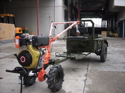 Power Tiller with Trailer (Light Tractor)
