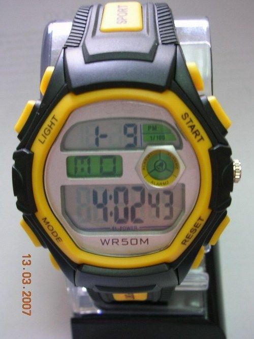 50m Water-Proof Digital Watch