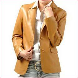 Ladies Leather Coat