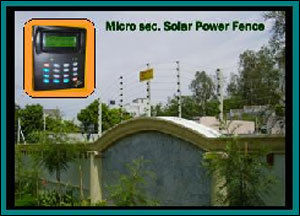 Solar Power Fence