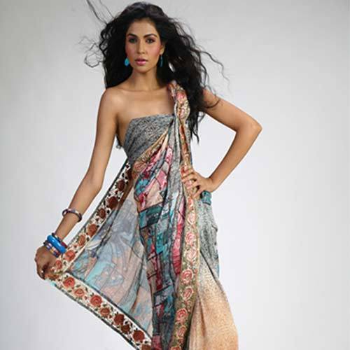 Digital Printing Service On Saree