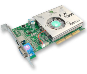 nVidia Graphic Card/AGP/FX5200 128MB DDR
