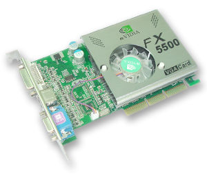 nVidia Graphic Card/AGP/FX5500 256MB DDR