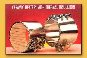 CERAMIC HEATER WITH THERMAL INSULATION