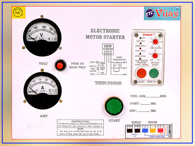 Single Phase Control Panel With Overload Relay