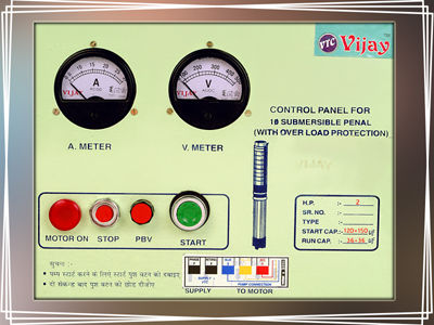 Three Phase Control Panel With Mk-1 Relay Type