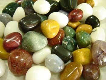 Colored Natural Pebbles