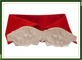 Red Wedding Bow Tie