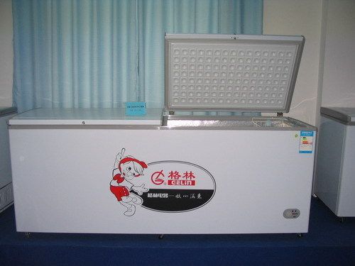 Double Top Open Door Freezer at Best Price in Suzhou | Jiangsu Gelin