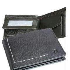 Black Leather Wallets