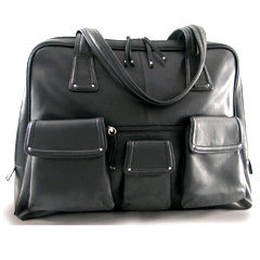 Leather Business Tote Bag