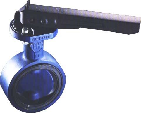 Butterfly Valve - Self-Lubricated Plain Bearings , Corrosion-Free Shaft Design, Adaptable Flange Fitment