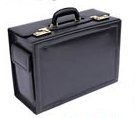 Designer Leather Suitcase