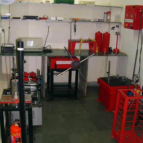 Fire Extinguisher Test Equipment Lab