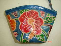 Leather Coin Purses - Small Durable Leather Design , Vibrant Colors and Custom Shapes