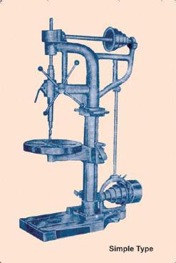 Simple Type Drilling Machine