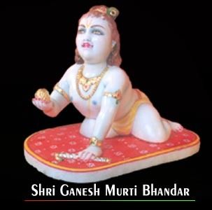 Bal Gopal Marble Statue