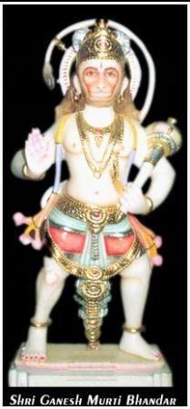 HANUMAN JI MARBLE STATUE