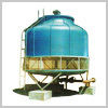 Round Frp Induced Draft Cooling Tower