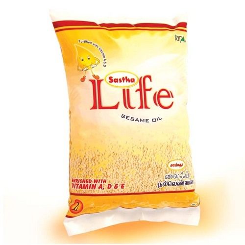 Sastha Life Sesame Oil - 1ltr Pouch Pack