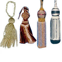 Hand Embroidered Tassels