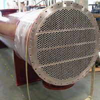 Industrial Heat Exchanger - Stainless Steel & Mild Steel, 0.5 to 475 m2 H.T.A., Up to 8 Meters Length, Single Pass & Multi Pass Options, Internationally Designed for Oil, Pharma & Chemical Industries