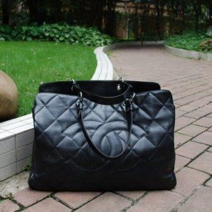 Black Leather Handbag