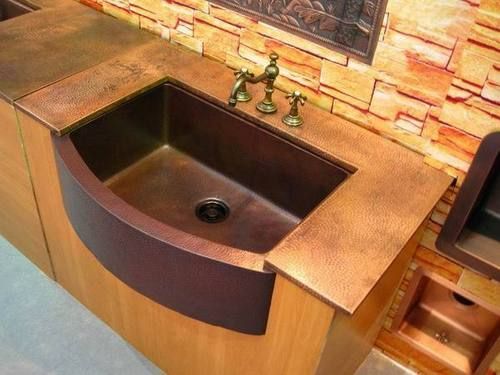 Copper Farmhouse Sink