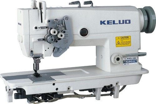 High-Speed Twin-Needle Lockstitch Sewing Machine With Needle Feed