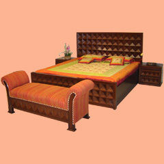 Wooden Double Bed