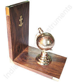 Bookend With Globe