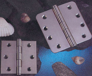 STAINLESS STEEL SQUARE BUTT HINGES