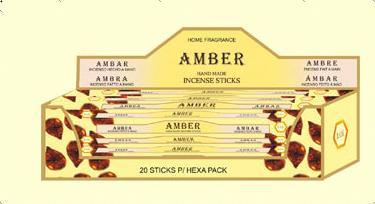 AMBER EXOTIC INCENSE STICKS