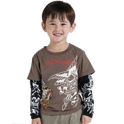 Kids Double Sleeve T-Shirt