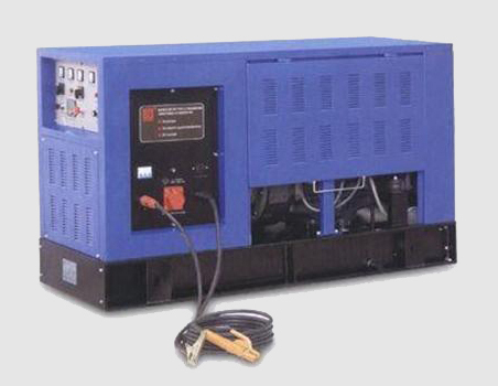 Generating And Welding Dual-Use Series Generator - Steel, Blue, 5kVA-12kVA, Diesel Engine | Portable, Fuel Efficient, Quiet, Automatic Voltage Regulation
