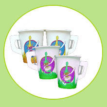 Biodegradable Paper Cups - 50ml to 330ml Sizes, Environmentally Friendly with Single & Multi-Color Print Options